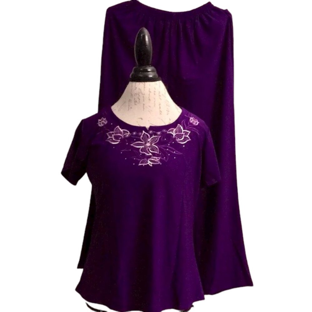 Imported Purple Loungewear Set Size M/L